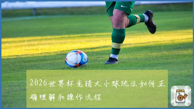 2026世界杯竞猜大小球玩法如何正确理解和操作流程
